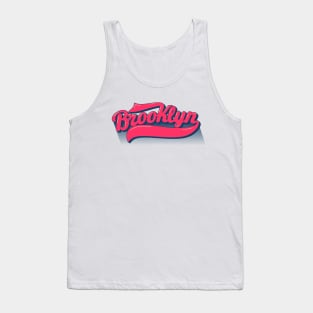 80`s New York Brooklyn ,80´s Brooklyn Schriftzug, 80´s Brooklyn Logo Tank Top